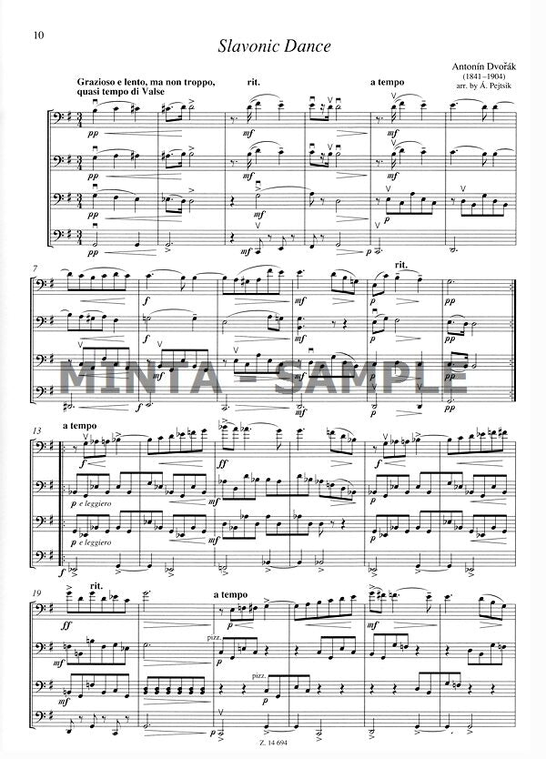 Chamber Music for Cellos - Volume 10 (4 Cellos)