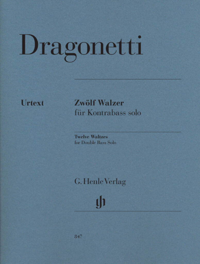 Dragonetti: 12 Waltzes for Double Bass – Ficks Music
