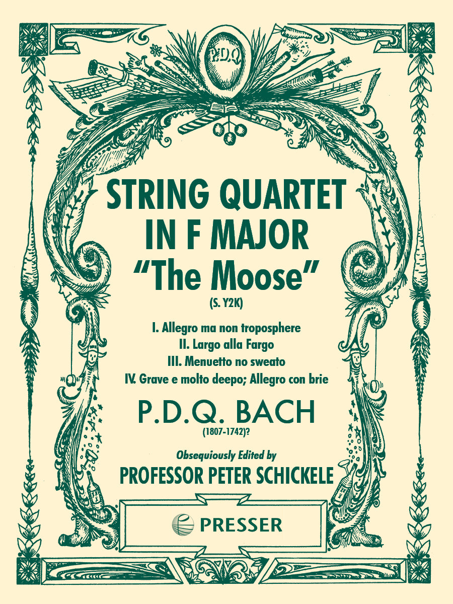 P.D.Q. Bach: String Quartet in F Major S. Y2K