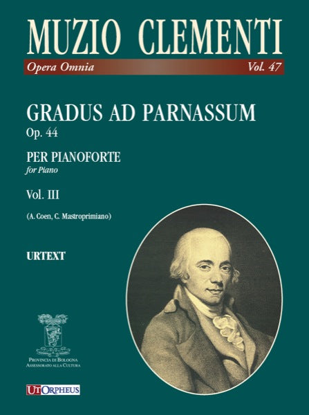 Clementi: Gradus ad Parnassum, Op. 44 - Volume 3 (Nos. 51-100) – Ficks ...