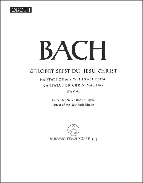 Bach: Gelobet seist du, Jesu Christ, BWV 91