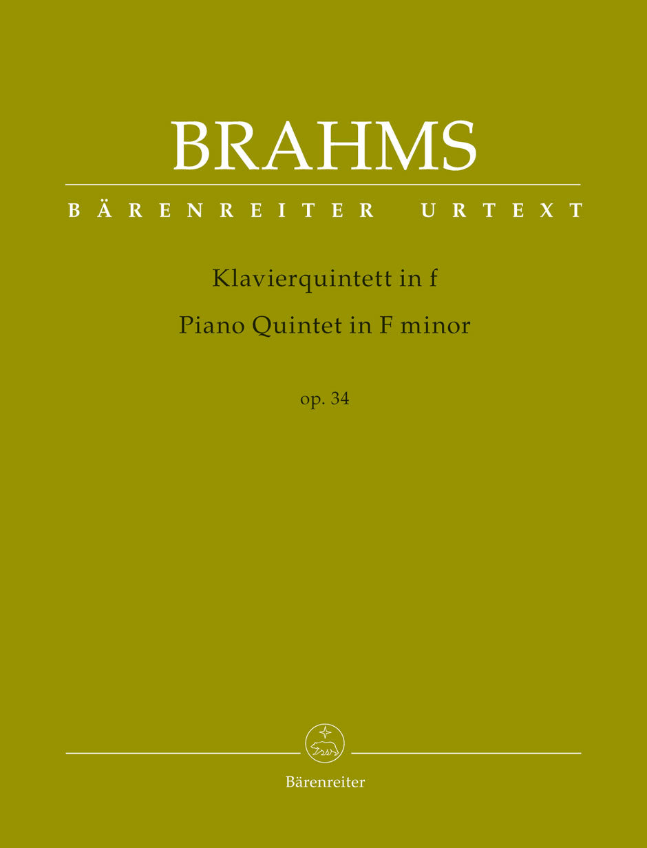 Brahms: Piano Quintet in F Minor, Op. 34 – Ficks Music
