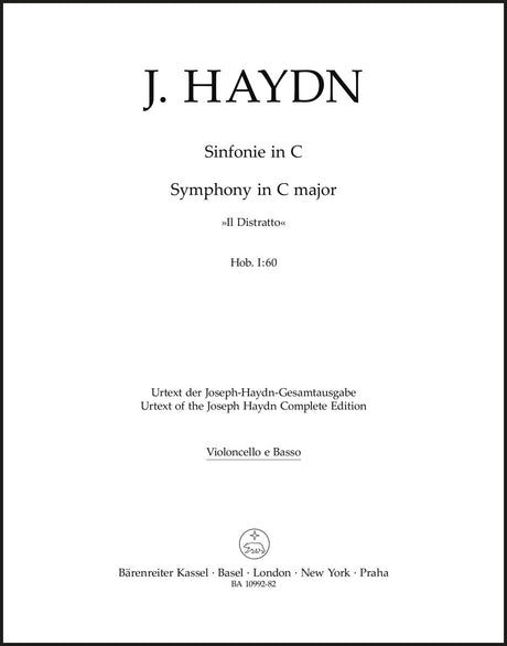 Haydn: Symphony in C Major, Hob. I:60