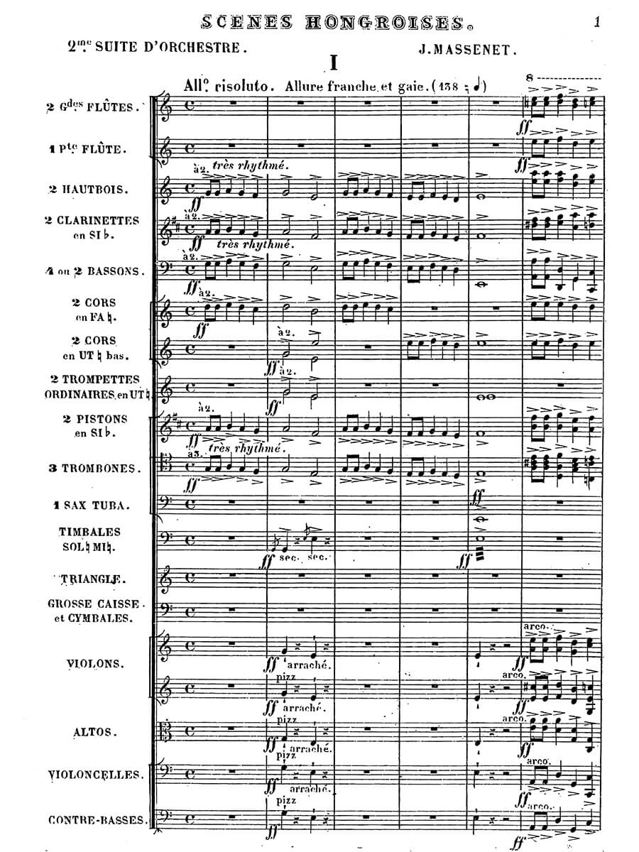Massenet: Orchestral Suite No. 2 ("Scènes Hongroises")