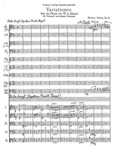 Zilcher: Variations on a Theme of Mozart, Op. 95