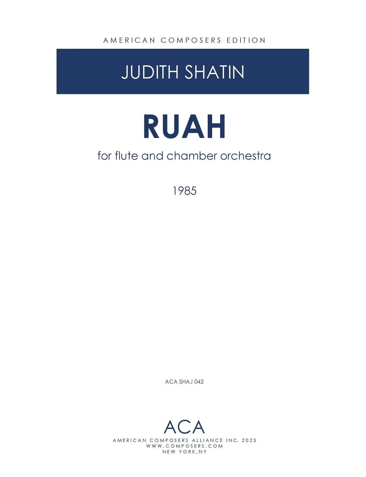 Shatin: Ruah