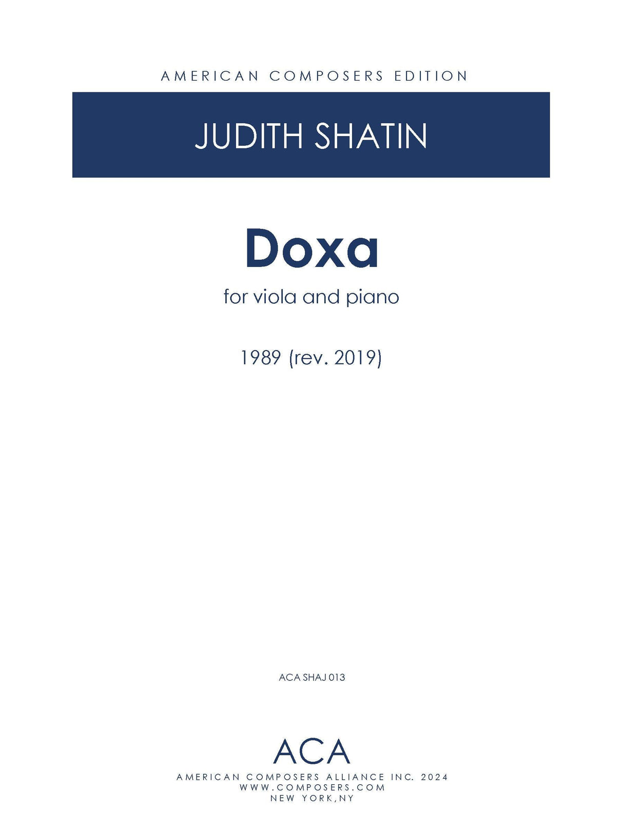 Shatin: Doxa