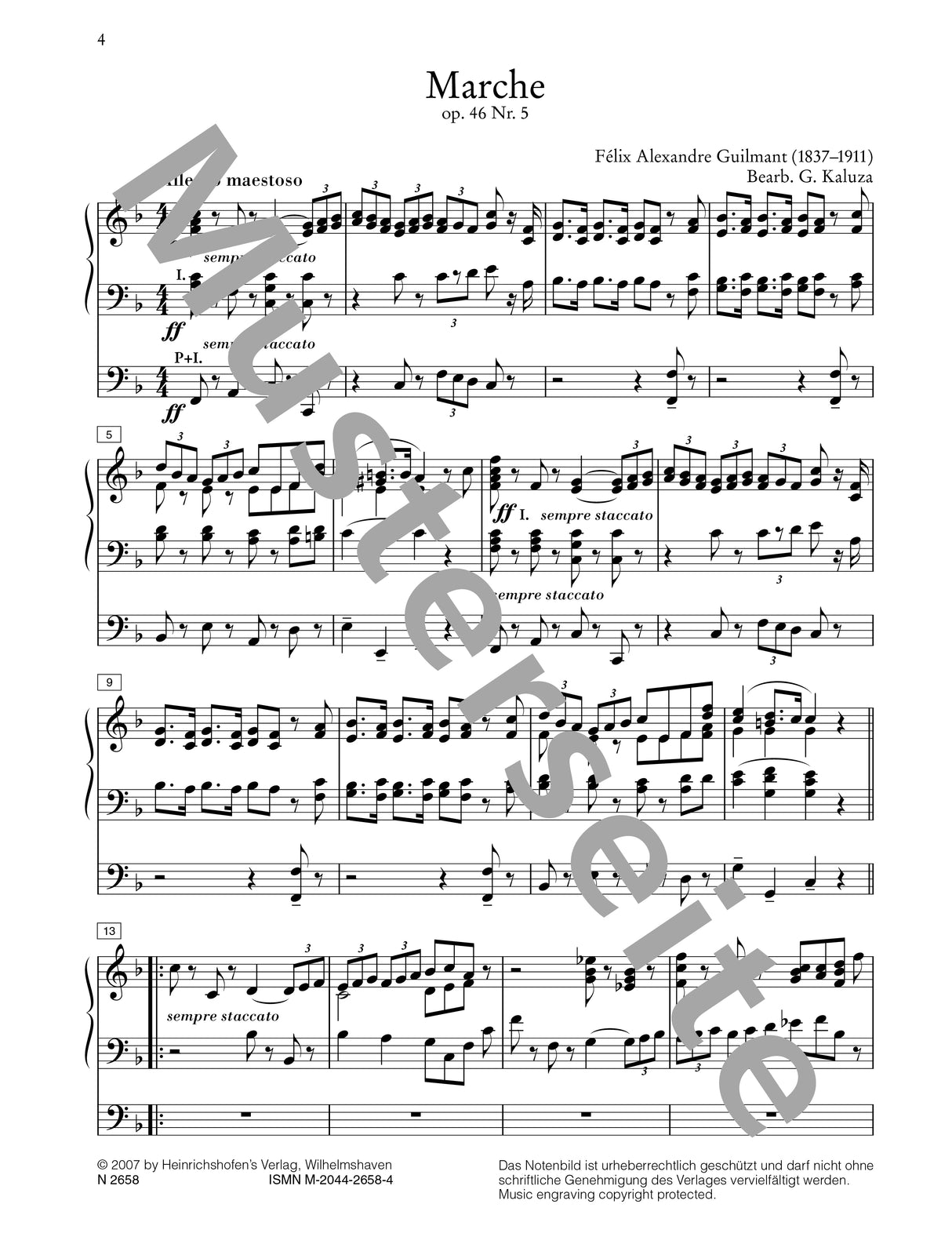 Guilmant: Organ Works