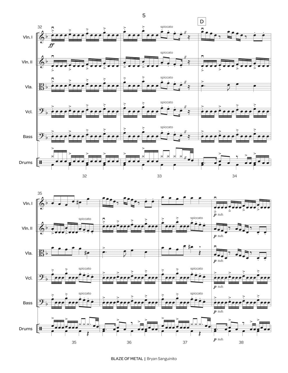 Sanguinito: Blaze of Metal