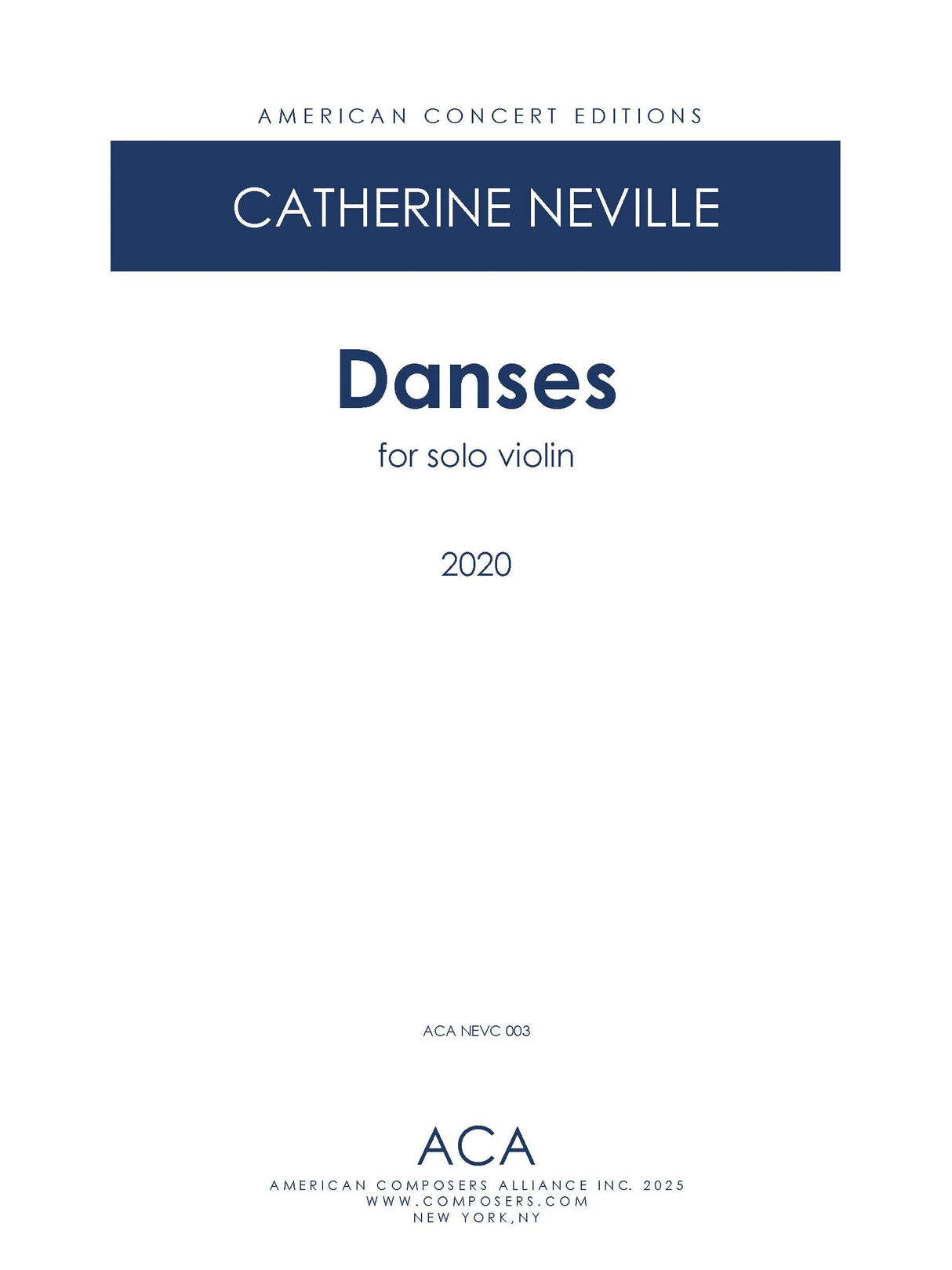 Neville: Danses