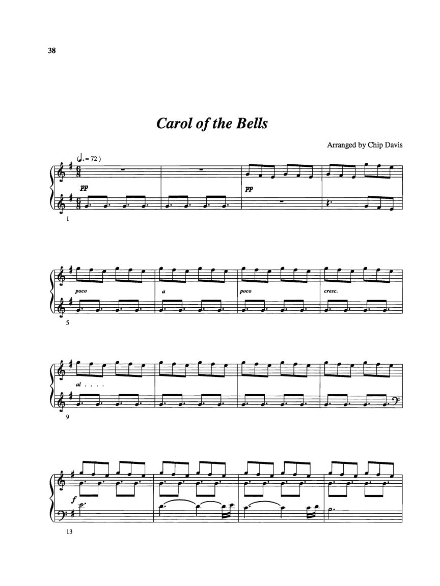 Mannheim Steamroller: A Fresh Aire Christmas (arr. for piano)