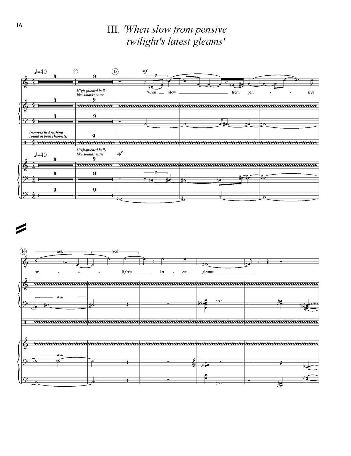 Melby: Three Wordsworth Songs