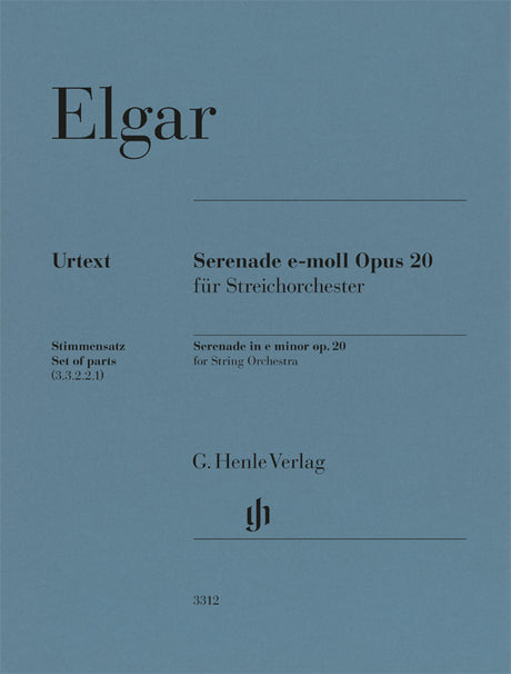 Elgar: Serenade in E Minor, Op. 20