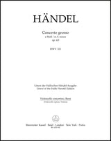 Handel: Concerto grosso in E Minor, HWV 321, Op. 6, No. 3