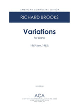 Brooks: Variations