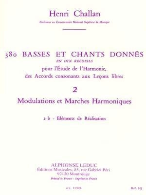 Challan: Basses et Chants Donnés - 2b (Modulations et Marches Harmoniques)