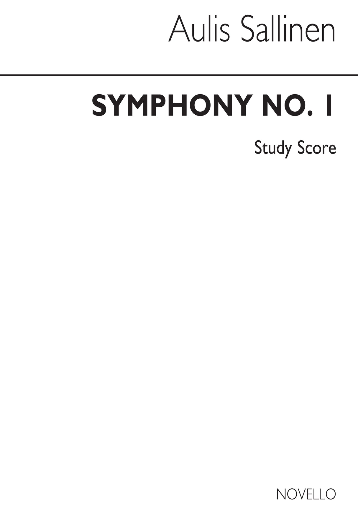 Sallinen: Symphony No. 1, Op. 24