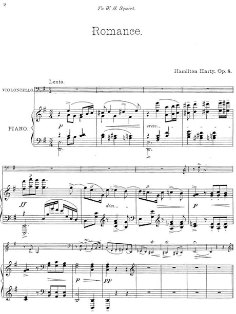Harty: Romance & Scherzo, Op. 8