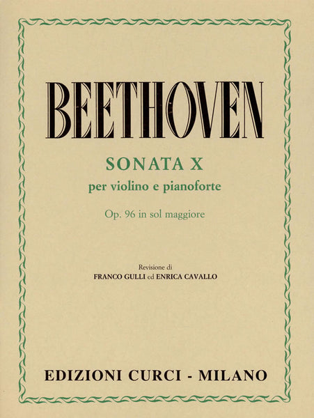 Beethoven: Violin Sonata in G Major, Op. 96 – Ficks Music