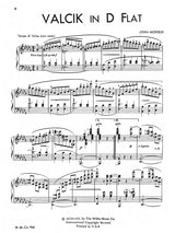 Mokrejs: Valcik (Waltz) in D-flat Major