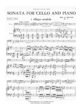 La Montaine: Cello Sonata, Op. 8