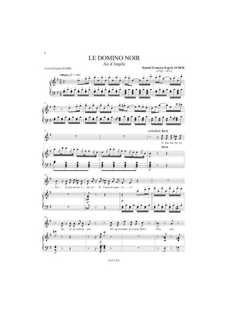 Airs d'opéras comiques - Soprano Volume A