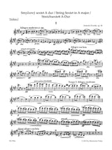 Dvořák: String Sextet in A Major, Op. 48