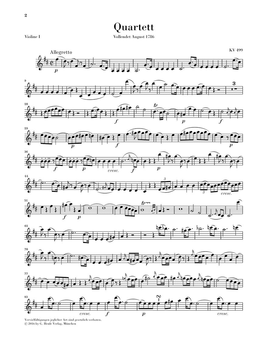 Mozart: String Quartets - Volume 4 (Hoffmeister and Prussian