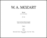 Mozart: Kyrie in D Minor, K. 341 (368a)