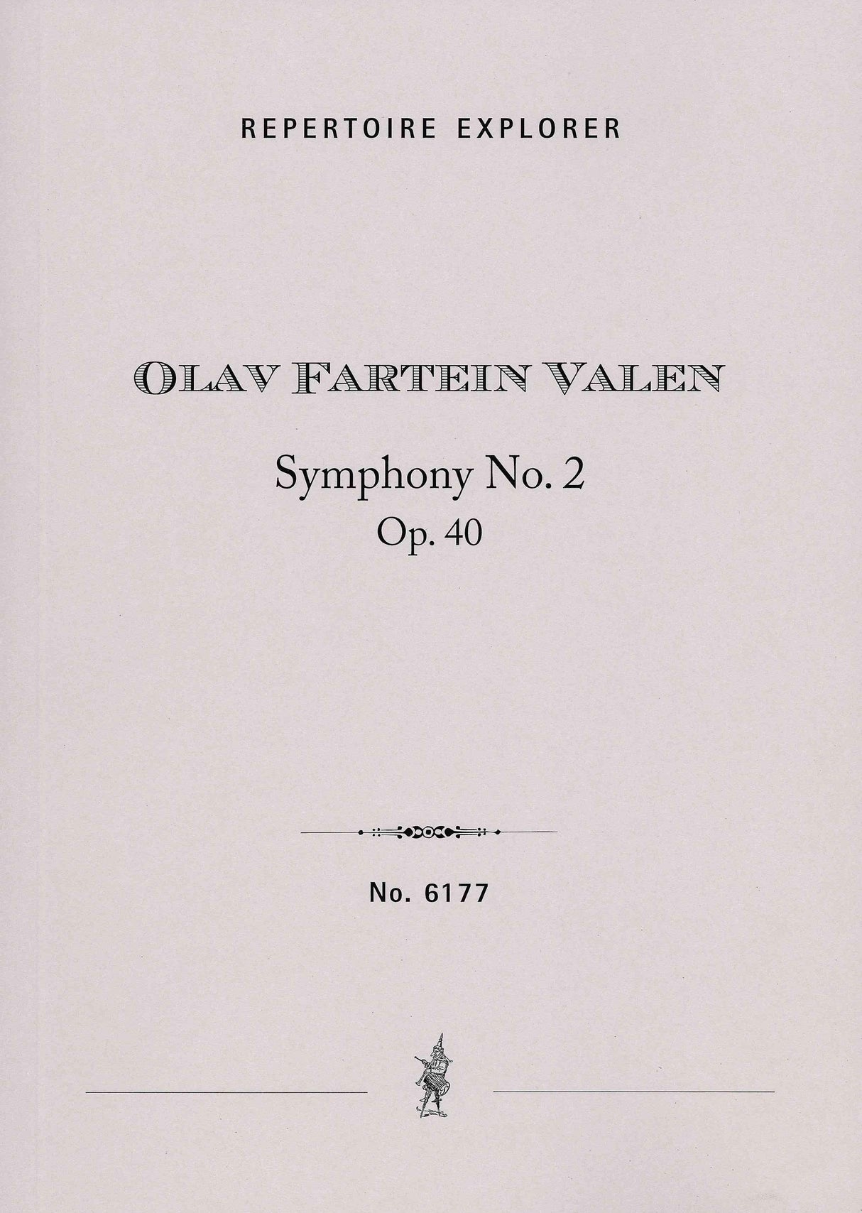 Fartein Valen: Symphony No. 2, Op. 40