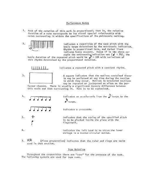 Wilson: Piano Piece