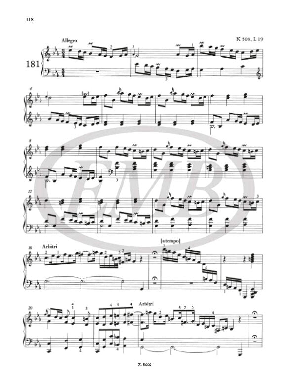 Scarlatti: Sonata in D Major, K. 490 (L. 206) – Ficks Music