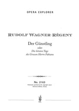 Wagner-Régeny: Der Günstling