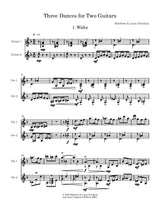 Davidson: 3 Dances for Two Guitars