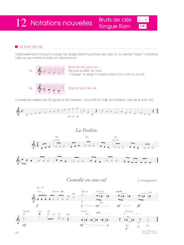 La Flûte traversière - Volume 3