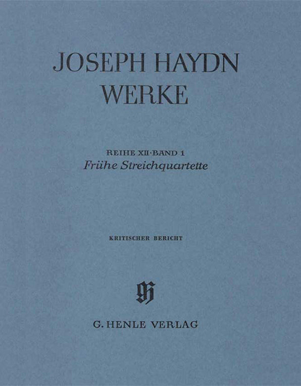 Haydn: Early String Quartets