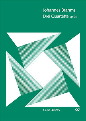 Brahms: 3 Quartets, Op. 31