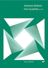 Brahms: 3 Quartets, Op. 31