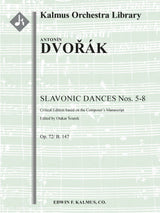 Dvořák: Slavonic Dances, Op. 72, Nos. 5-8 (Version for Orchestra)