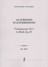 D'Ambrosio: Violin Concerto No. 1 in B Minor, Op. 29