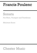 Poulenc: Sonata for Horn, Trumpet and Trombone