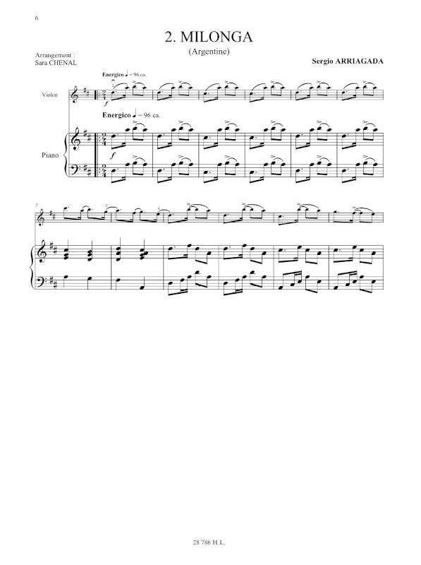 Arriagada: 5 Danses latino américaines