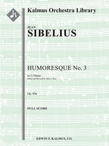 Sibelius: Humoresque No. 3