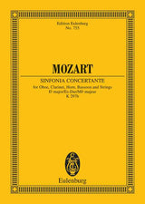 Mozart: Sinfonia concertante for 4 Wind Instruments in E-flat Major, K. 297b