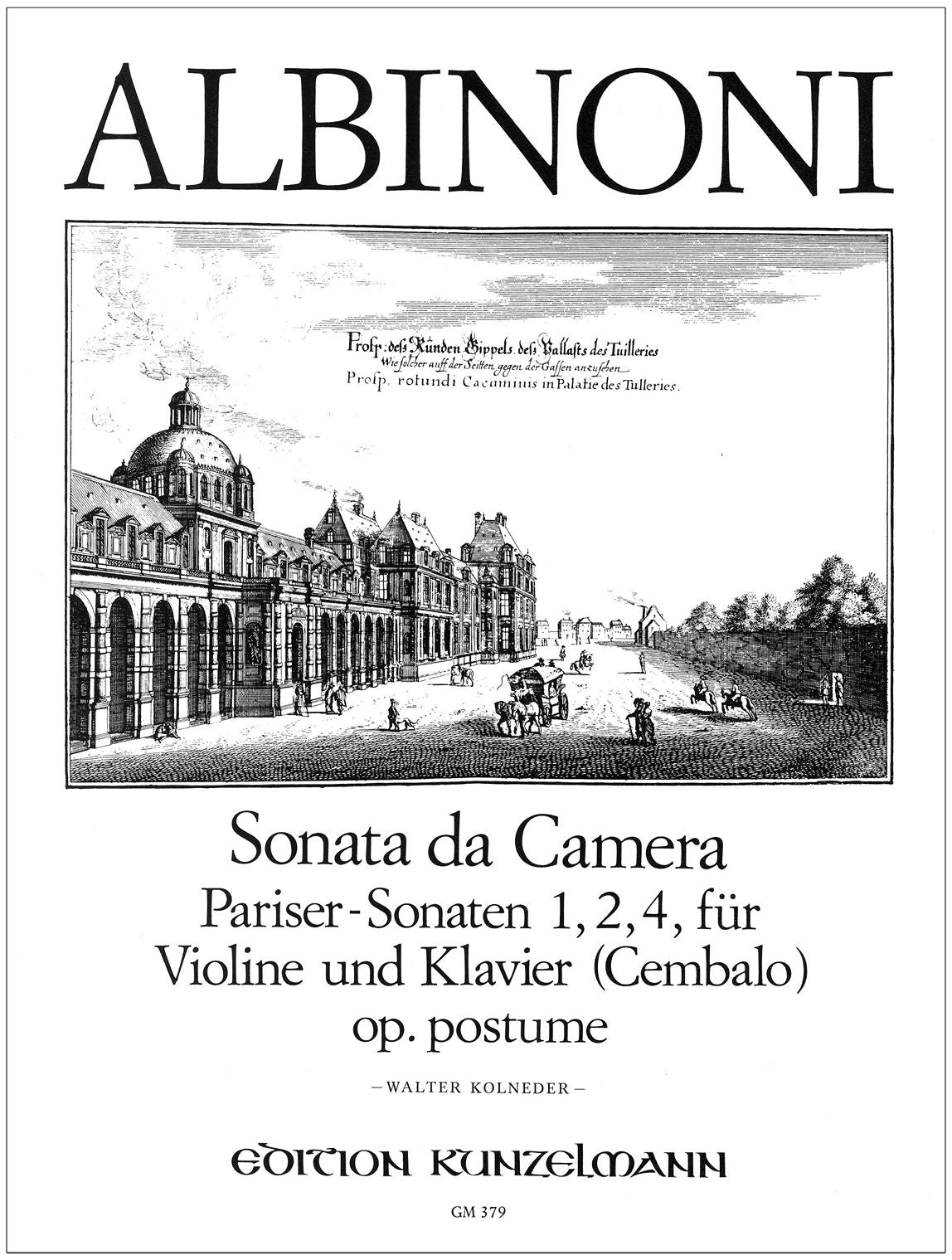 Albinoni: Sonata da camera, Op. posth. (Nos. 1, 2 4)