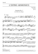 Vivaldi: L'Estro Armonico, RV 310, Op. 3, No. 3