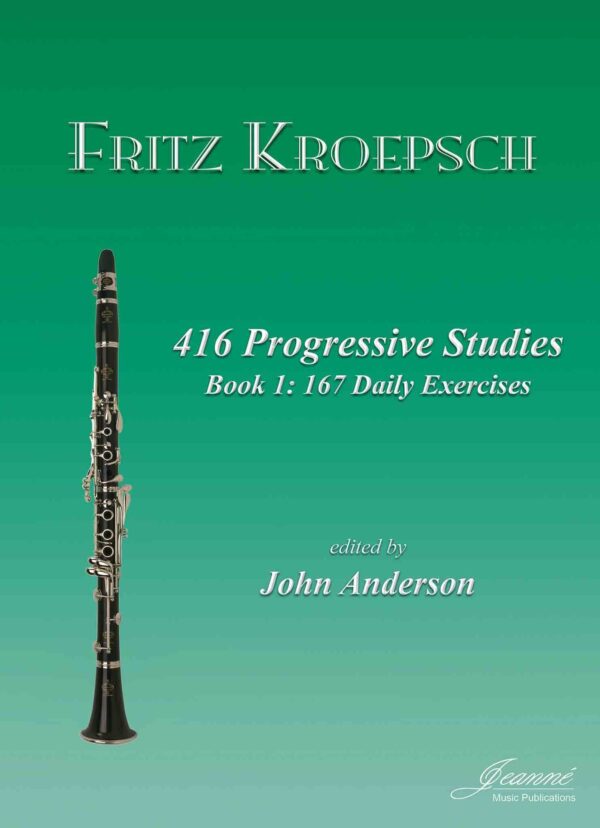 Kroepsch: 416 Progressive Studies for Clarinet - Book 1