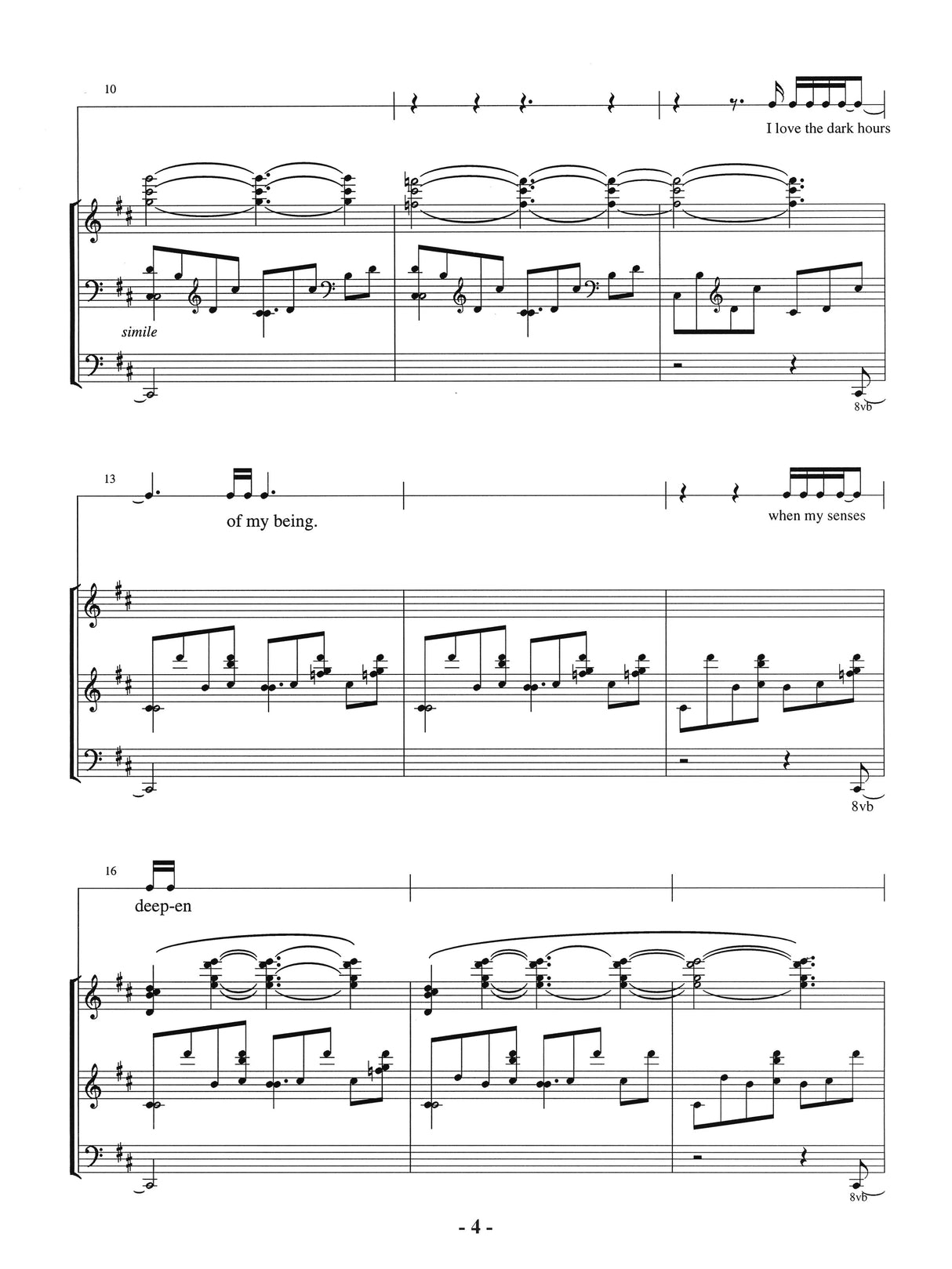 T.W. Owens: When My Senses Deepen