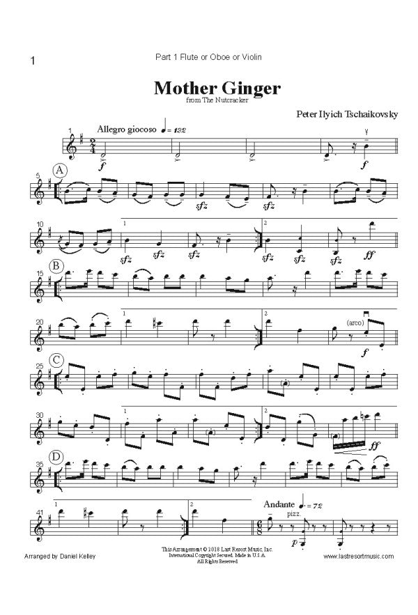 Music for Three - The Nutcracker - Set 2