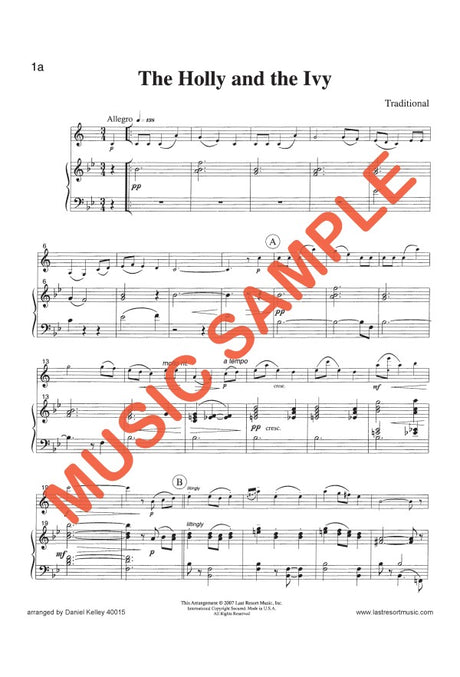 18 Traditional Christmas Solos for Clarinet and Piano